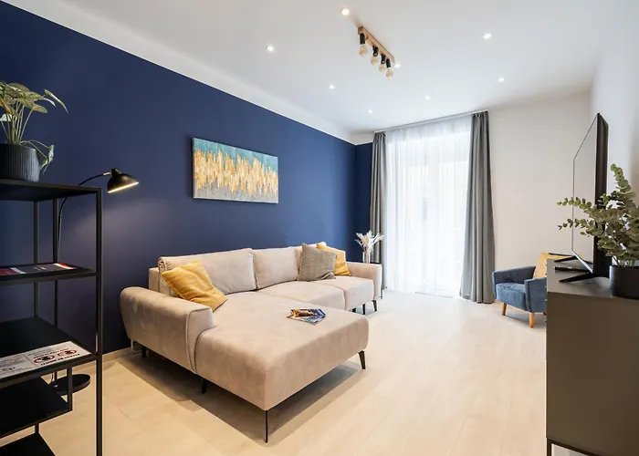 Admiral Blue With Balcony Apartment Budapest